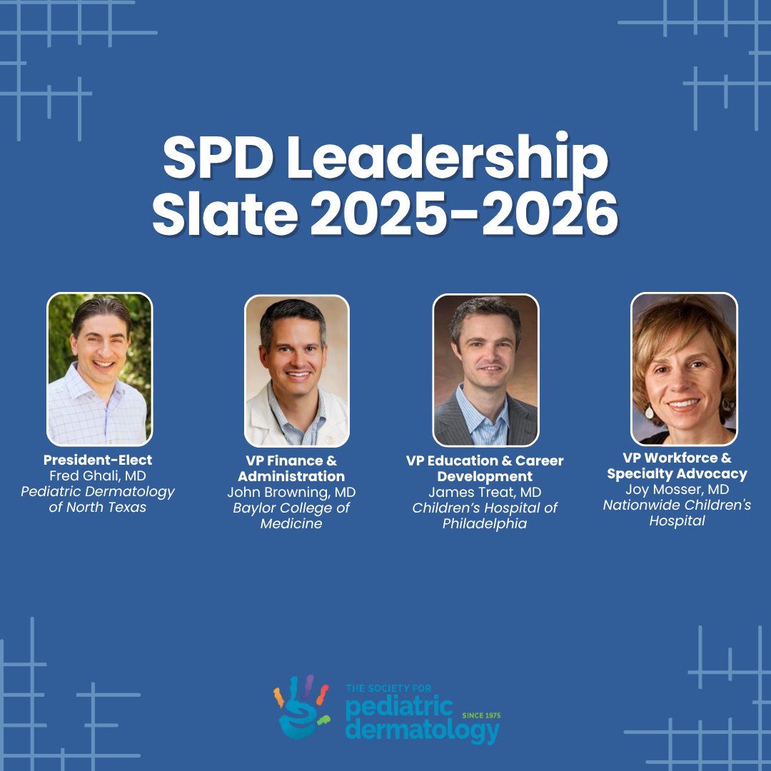 Attention SPD Members: The Nominations &amp; Leadership Development Committee has finalized the slate for four senior leadership positions starting July 2025.

Be sure to review and approve the proposed slate by Friday, June 6! tinyurl.com/58c9fawp