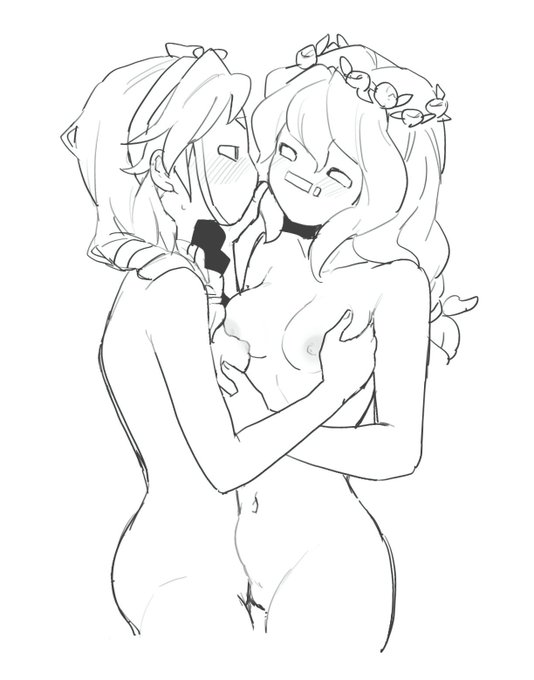 珍しく百合描いてた 