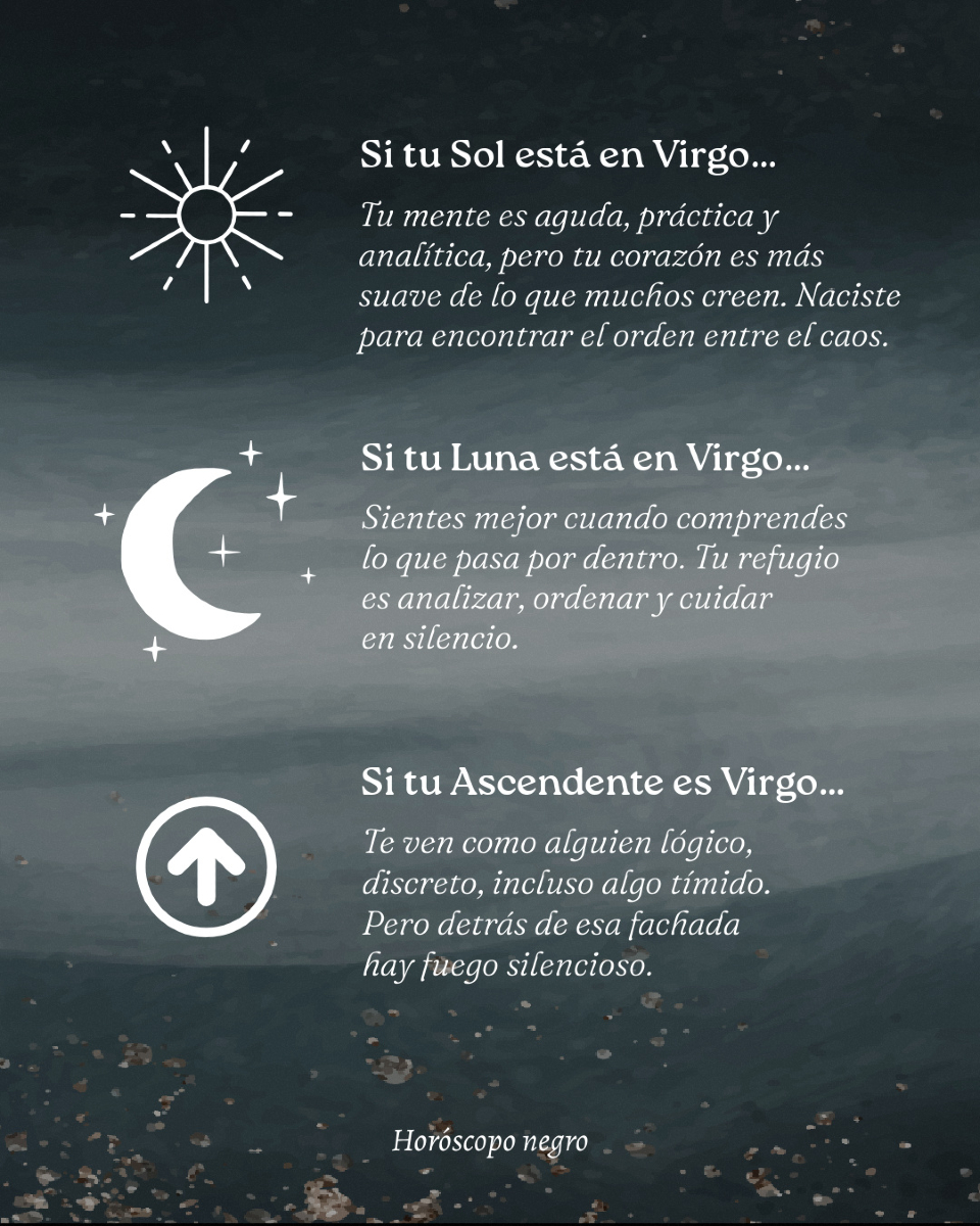 Virgo, ¿sabías que no eres solo tu signo solar? 🌞🌕🌅