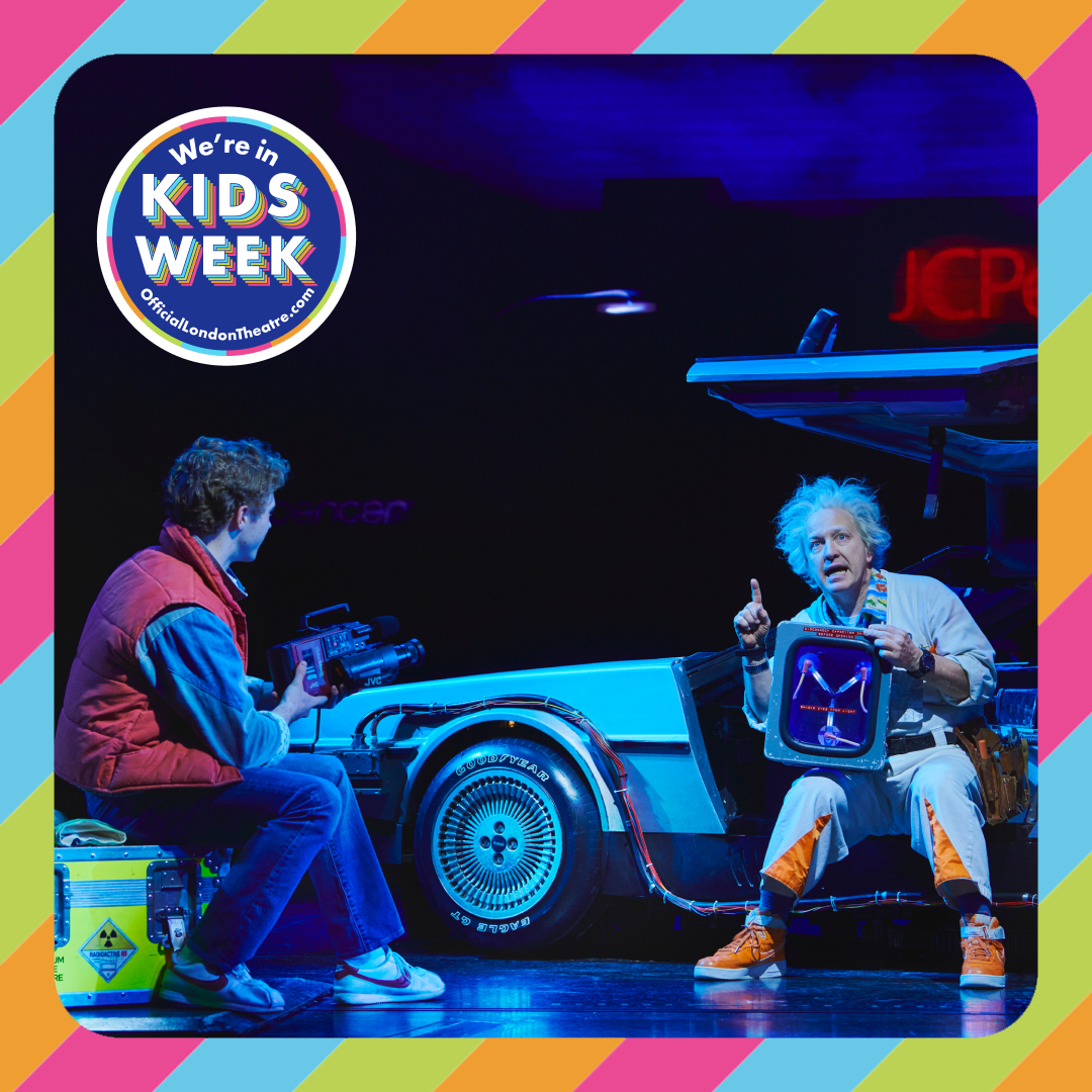 Hold on to your skateboards because... #OLTKidsWeek is back again!!! 🤪⚡️

⏱️ Tickets go on sale June 10th 
💘 Kids under 17 go FREE with a paying adult
🎸 Let's ROCK the future 

Book your tickets yesterday! 🤓
officiallondontheatre.com/show/back-futu…