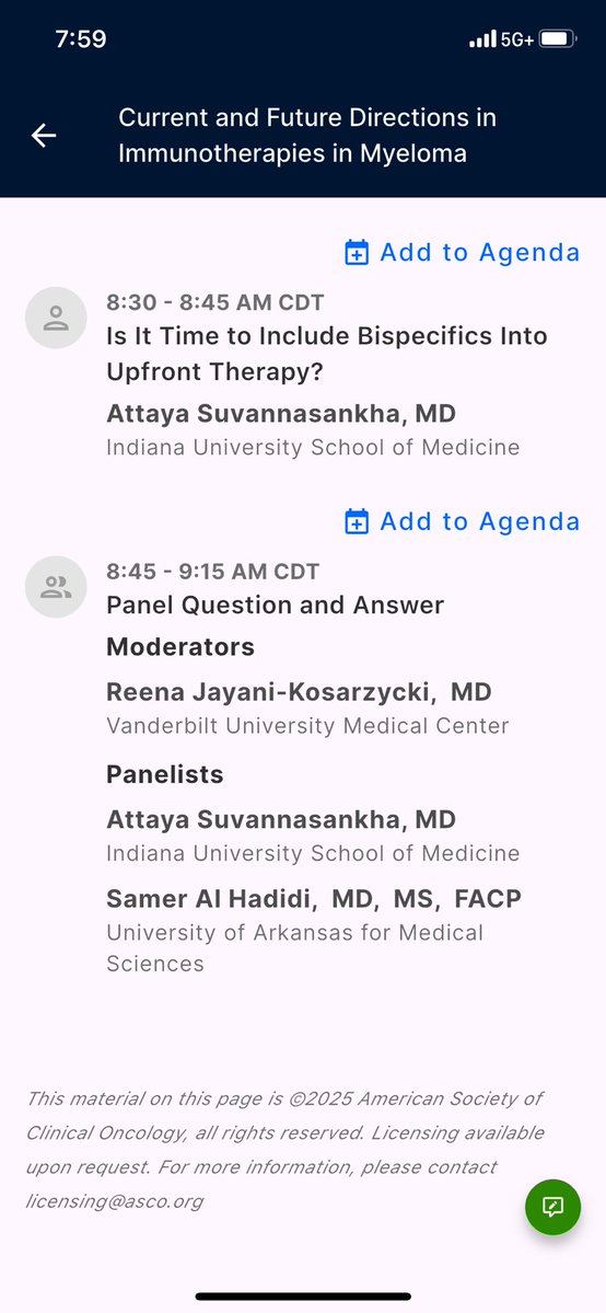 Bipin Savani (@bipinsavani) on Twitter photo Solid myeloma session <a href="/ASCO/">ASCO</a> #ASCO25 chaired by a colleague <a href="/JayaniReena/">Reena Jayani-Kosarzycki</a> <a href="/VUMCDiscoveries/">Vanderbilt University Medical Center</a> <a href="/VUMChealth/">Vanderbilt Health</a> <a href="/jordanberlin5/">Dr. jordan berlin</a> <a href="/CathyEngMD/">Dr. Cathy Eng</a> Solid myeloma session <a href="/ASCO/">ASCO</a> #ASCO25 chaired by a colleague <a href="/JayaniReena/">Reena Jayani-Kosarzycki</a> <a href="/VUMCDiscoveries/">Vanderbilt University Medical Center</a> <a href="/VUMChealth/">Vanderbilt Health</a> <a href="/jordanberlin5/">Dr. jordan berlin</a> <a href="/CathyEngMD/">Dr. Cathy Eng</a>