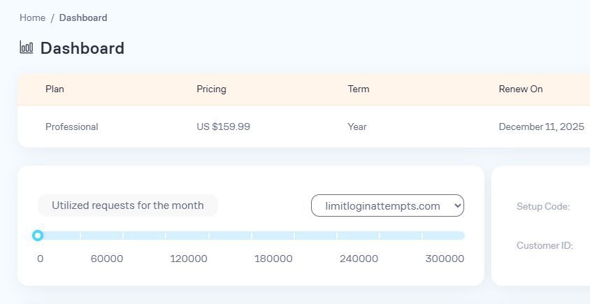LimitLogin's tweet image. 🚀 New Billing Portal is LIVE!
Managing your login security just got way easier. 🎯

Our updated dashboard for Micro Cloud and Premium users includes:
✅ A network-wide unlock tool
🌍 Smarter country blocking
📊 Usage insights &amp;amp; login reports
⚡ A faster tech stack for future…