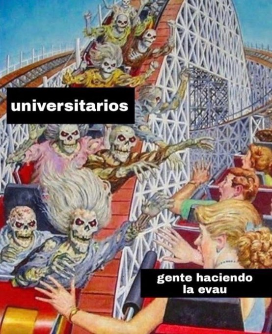 Que bonito es verse juntar dos mundos paralelos en las fechas de selectividad