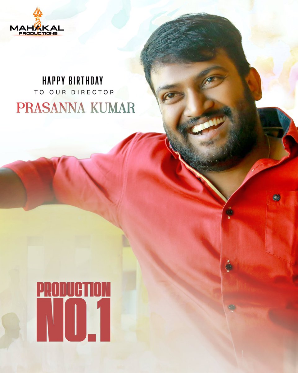 GetsCinema's tweet image. #PrasannaKumar After a THRILLER Film Now Coming as Director in #Mahakal Productions - #HBDPrasannaKumar Dir.