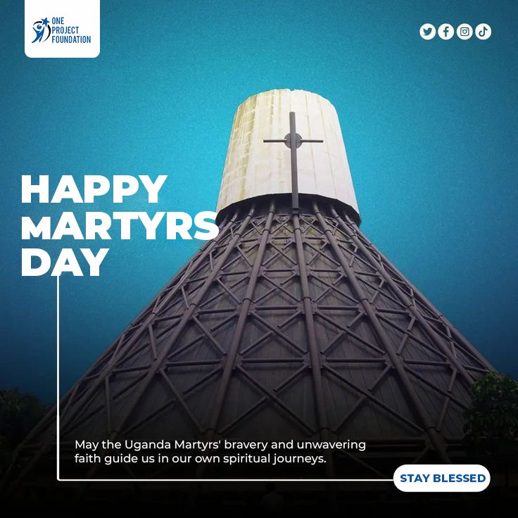 On this Uganda Martyrs Day, we honor the courage, faith, and sacrifice of those who stood for what they believed in. 🙏🏾
At One Project Foundation, we carry that spirit forward — standing for the voiceless, lifting the vulnerable, and shining hope where it's needed most.