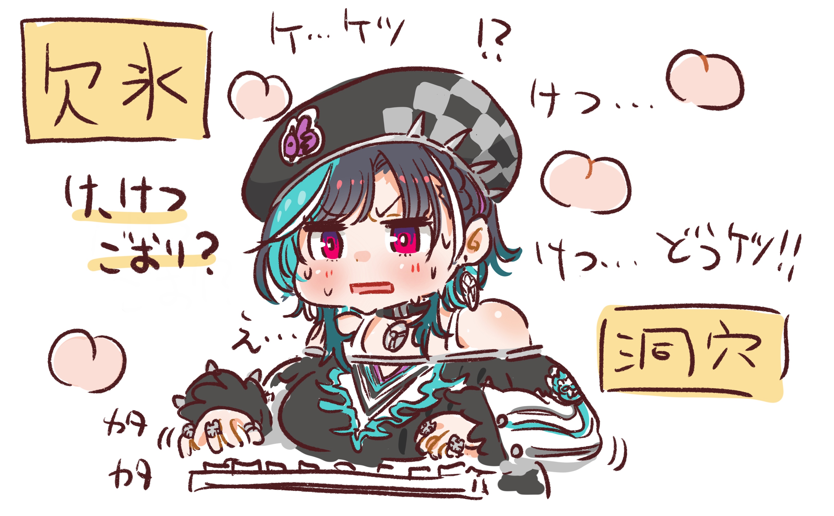 ホロライブ ジューンブライド 輪堂千速 等身大タペストリー