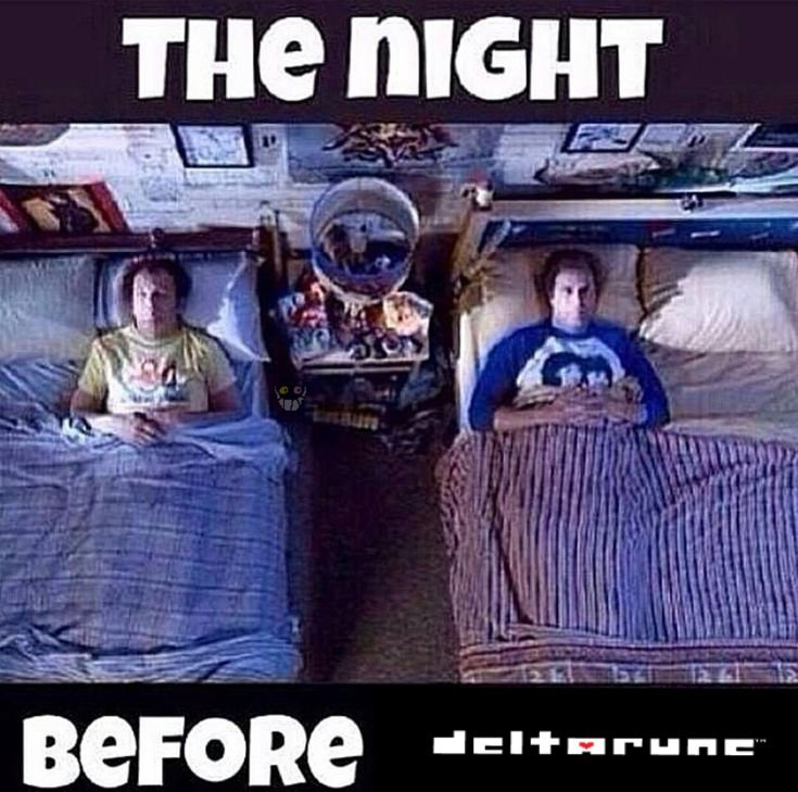 "DELTARUNE TOMORROW":
Porque esta vez es de verdad.
Después de años de espera, los capítulos 3 y 4 de Deltarune se estrenan mañana.