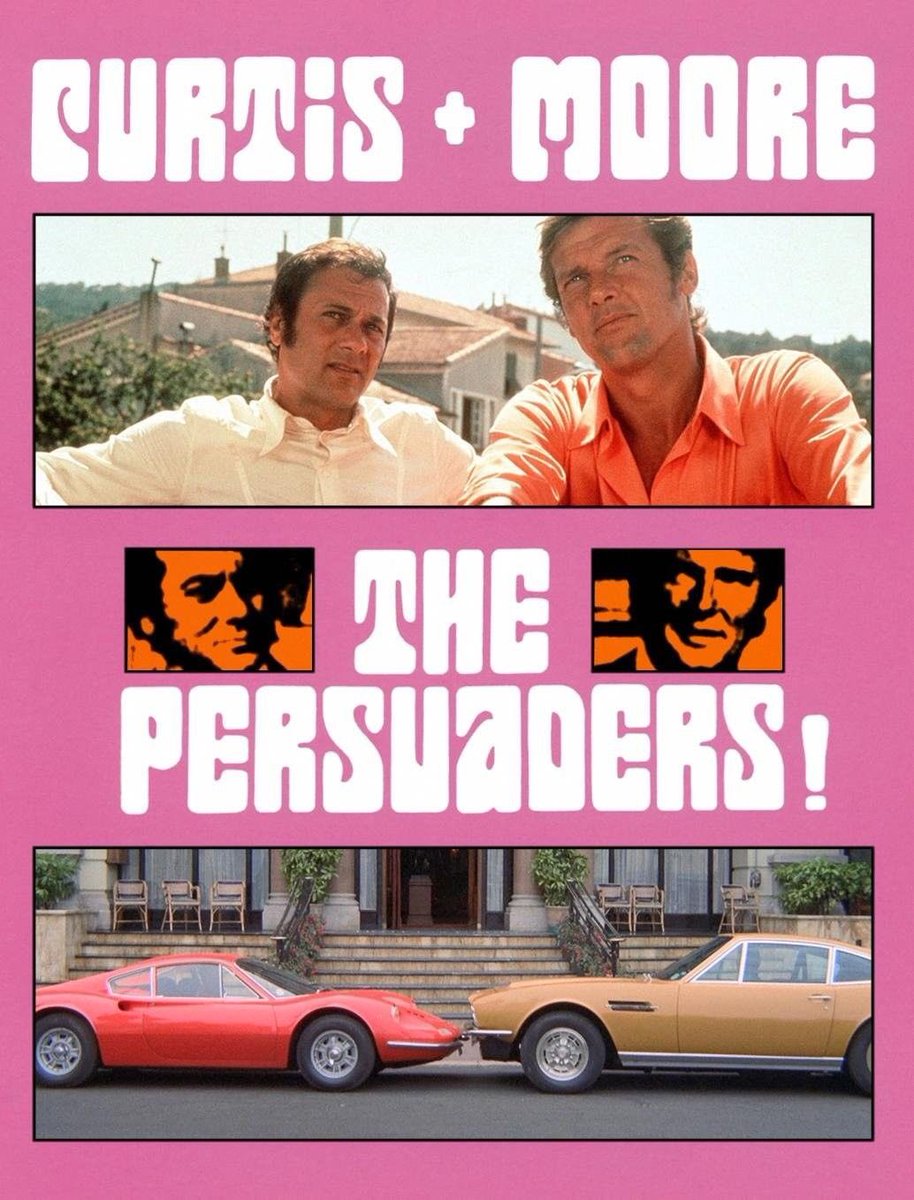 Kitten2402's tweet image. The Persuaders (1971 - 1972) ❤️ #RogerMoore #TonyCurtis
