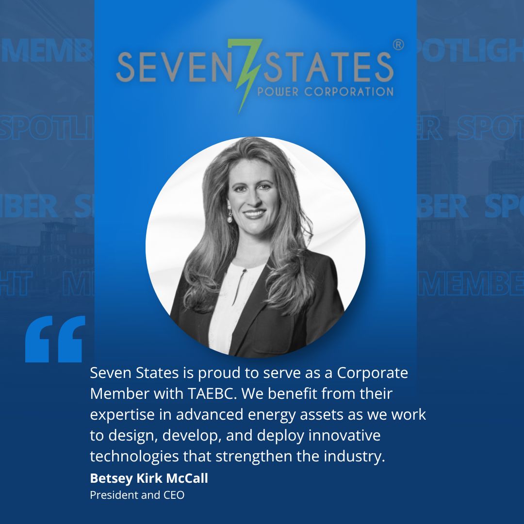 Tennessee Advanced Energy Business Council (@tnadvenergy) on Twitter photo 🔹 TAEBC Member Highlight: <a href="/7StatesPower/">Seven States Power Corporation</a> 🔹
Betsey Kirk McCall, President & CEO of Seven States Power, shares:
🤝 Why they are part of TAEBC
💡 The value TAEBC brings
⚡️ A recent win
Read the full Q&A! ⬇️
brnw.ch/21wT7wg 🔹 TAEBC Member Highlight: <a href="/7StatesPower/">Seven States Power Corporation</a> 🔹
Betsey Kirk McCall, President & CEO of Seven States Power, shares:
🤝 Why they are part of TAEBC
💡 The value TAEBC brings
⚡️ A recent win
Read the full Q&A! ⬇️
brnw.ch/21wT7wg