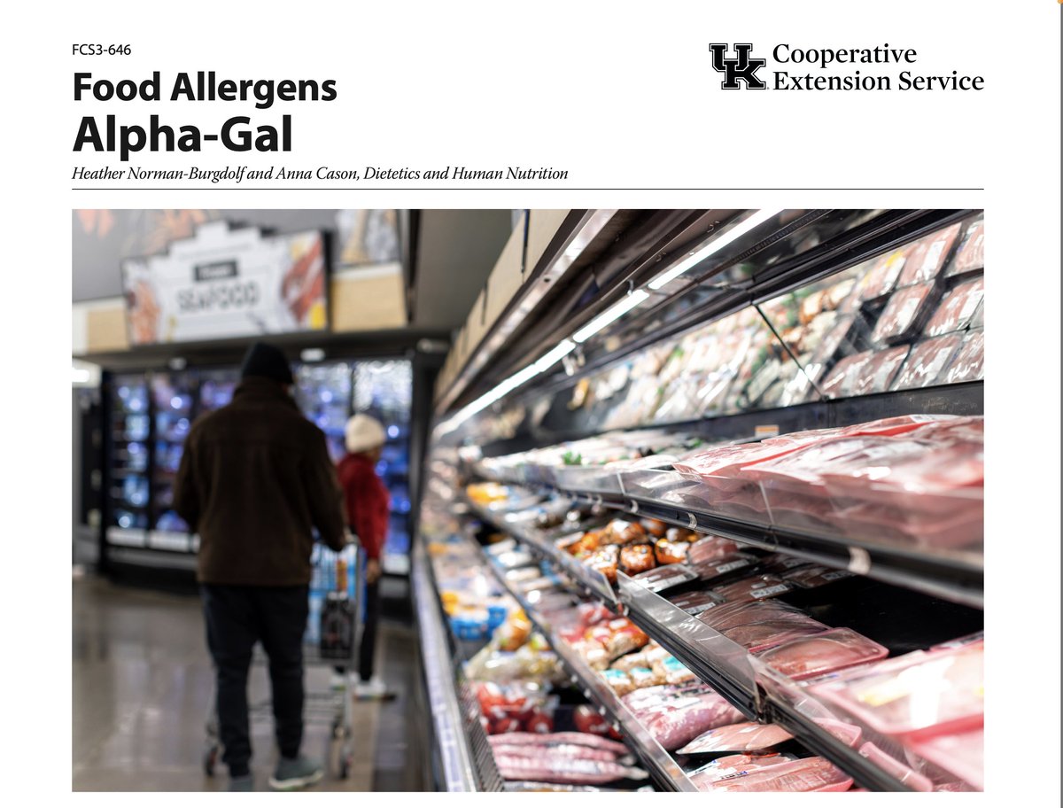 Lymenews's tweet image. Comprehensive information on living with Alpha-Gal Syndrome. #AGS #ticks #allergies 
publications.ca.uky.edu/sites/publicat… via @UKExtension
