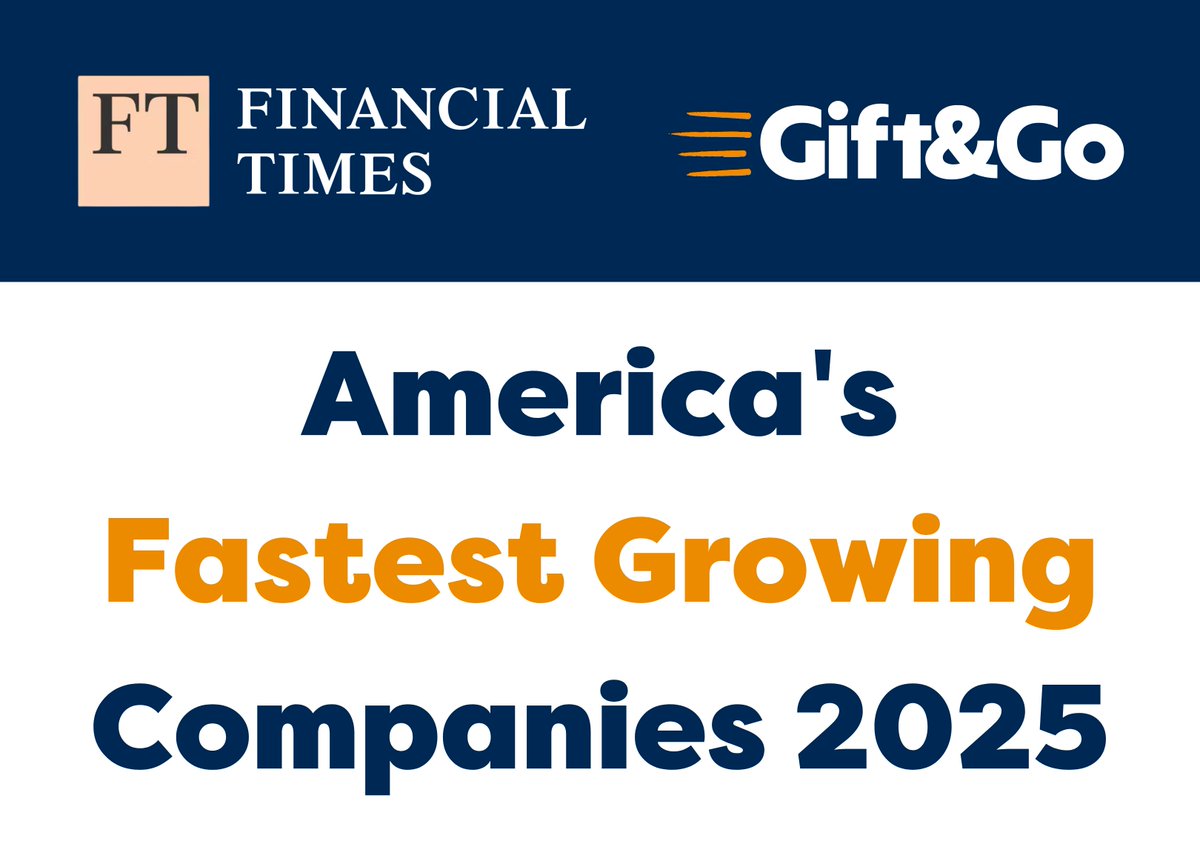 We’re proud to be named one of America’s Fastest Growing Companies 2025 by the <a href="/FT/">Financial Times</a>.

A huge milestone and a reflection of the work, focus, and belief behind Gift&amp;Go.

Thank you to our team, partners &amp; clients. We’re just getting started!

#financialtimes #loyalty #casino #rewards