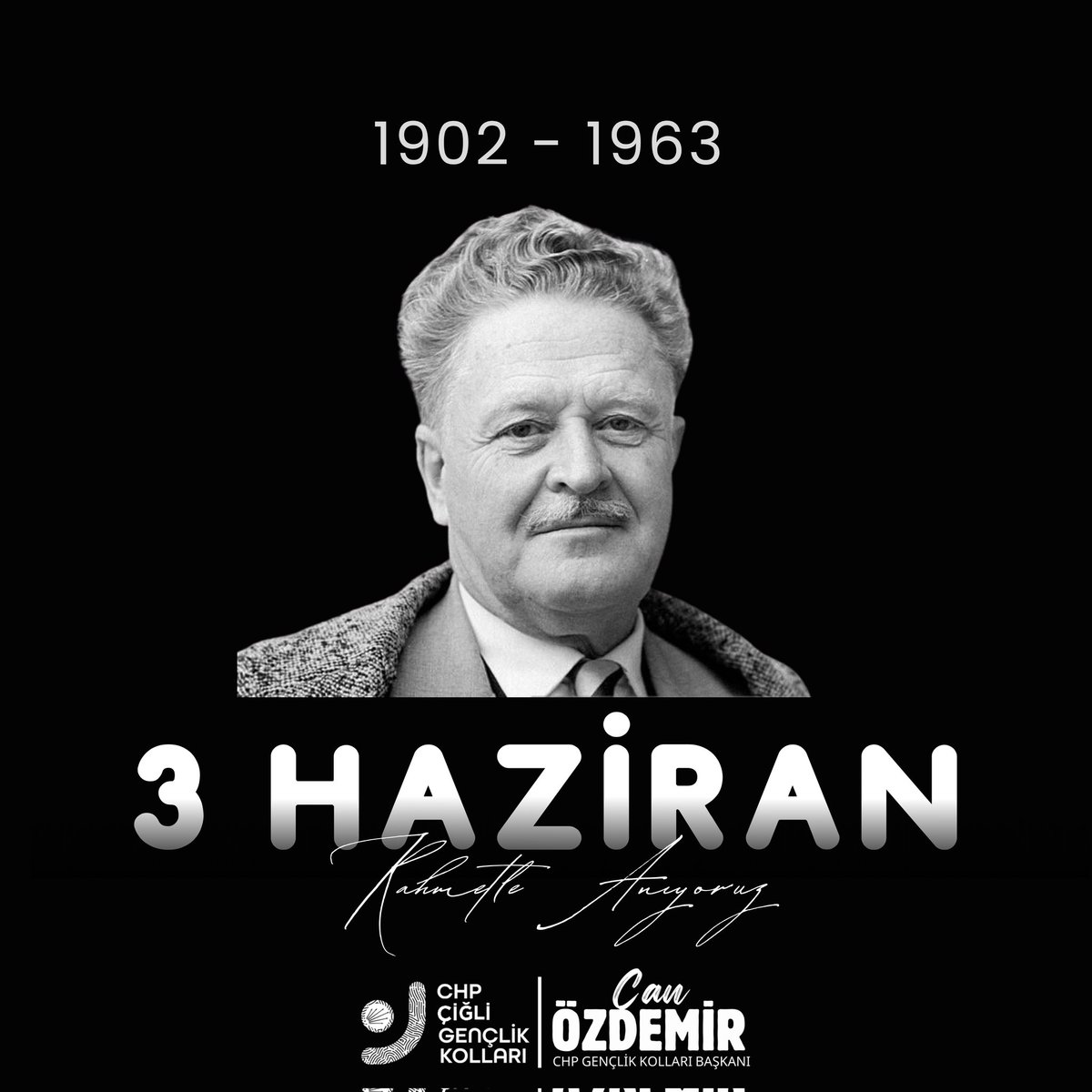 Nazım Hikmet’in aramızdan ayrılışının yıl dönümü.
"Yaşamak bir ağaç gibi tek ve hür ve bir orman gibi kardeşçesine" diyerek nice yüreğe dokunan bu büyük şairi sevgi, özlem ve saygıyla anıyoruz.
Eserleriyle daima bizimle…

#NazımHikmet #3Haziran #NazımHikmetAnısına