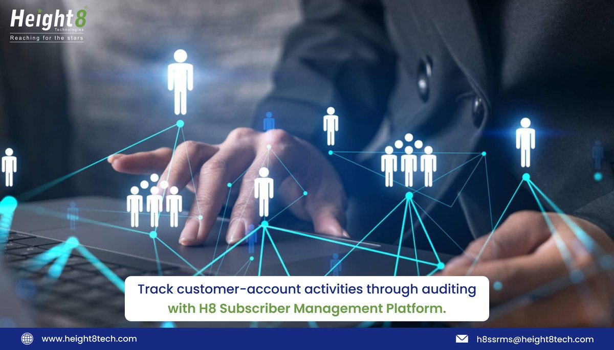 Height8Ltd's tweet image. Understand, engage, and retain your customers with H8 Subscriber Management.

Know more: bit.ly/3yjmlTg

#subscribermanagement #subscribermanagementsoftware #SUBSCRIBERS #customermanagement #H8 #height8 #height8tech #telecom