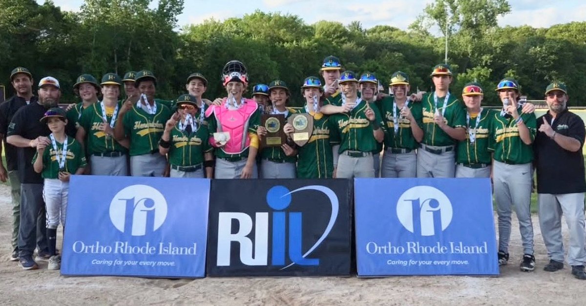 Yesterday, our middle school baseball team brought home the 2025 RIIL State Championship! 🏆

Let's bring the energy — tonight is our varsity semifinal game against La Salle Academy. Show your support @ 4:30 p.m. on Pepin Field.

Let’s go, Hawks!