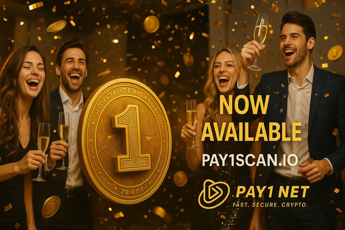 Pay 1 Coin (@pay1coin) on Twitter photo 🚀 Big News! 🚀
Pay1Net is officially live and fully operational! 🎉
✅ Verify your mining and transactions seamlessly
🔍 Explore Pay1Net Blockchain transparency
🔗 Visit Pay1Scan.io now!
Join the revolution! Pay1Net is here! 🔥
<a href="/Pay1Coin/">Pay 1 Coin</a> #Blockchain #Mining 🚀 Big News! 🚀
Pay1Net is officially live and fully operational! 🎉
✅ Verify your mining and transactions seamlessly
🔍 Explore Pay1Net Blockchain transparency
🔗 Visit Pay1Scan.io now!
Join the revolution! Pay1Net is here! 🔥
<a href="/Pay1Coin/">Pay 1 Coin</a> #Blockchain #Mining