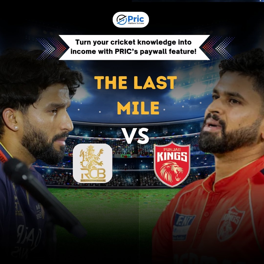pricmarketing's tweet photo. 🏆 Exclusive Cricket Content = More Earnings!
Charge fans for match previews, expert analysis, and live Q&amp;A sessions
Start your cricket business today!
🔗 Sign Up Now: https://t.co/W6qZlyxUel

#ViratKohli𓃵 #lovefighters #Sindoor #RCBvPBKS #chikku #IndiaPakistanWar #cuentapublica https://t.co/2mO78RawLT