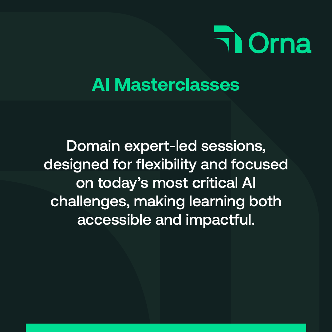 WeAreOrna's tweet photo. The Academy offers learning tracks for not only Leaders, Commercial and Tech employees, but also the wider employee base throughout your Company. AI will impact workflows across your entire organisation so knowledge at every level is key.

#AI #TechEducation #AITraining https://t.co/t9rHesPZXZ