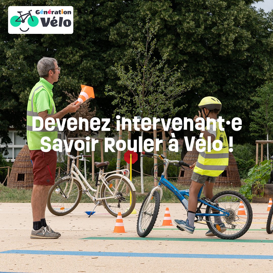 Génération Vélo (@generationvelo) on Twitter photo 🚴♂️ Devenez intervenant #SRAV avec <a href="/GenerationVelo/">Génération Vélo</a> ! Des sessions sont accessibles partout en France, notamment à Mimizan, Grande-Synthe et Dijon.
👉Infos et inscriptions : generationvelo.fr/formations 🚴♂️ Devenez intervenant #SRAV avec <a href="/GenerationVelo/">Génération Vélo</a> ! Des sessions sont accessibles partout en France, notamment à Mimizan, Grande-Synthe et Dijon.
👉Infos et inscriptions : generationvelo.fr/formations