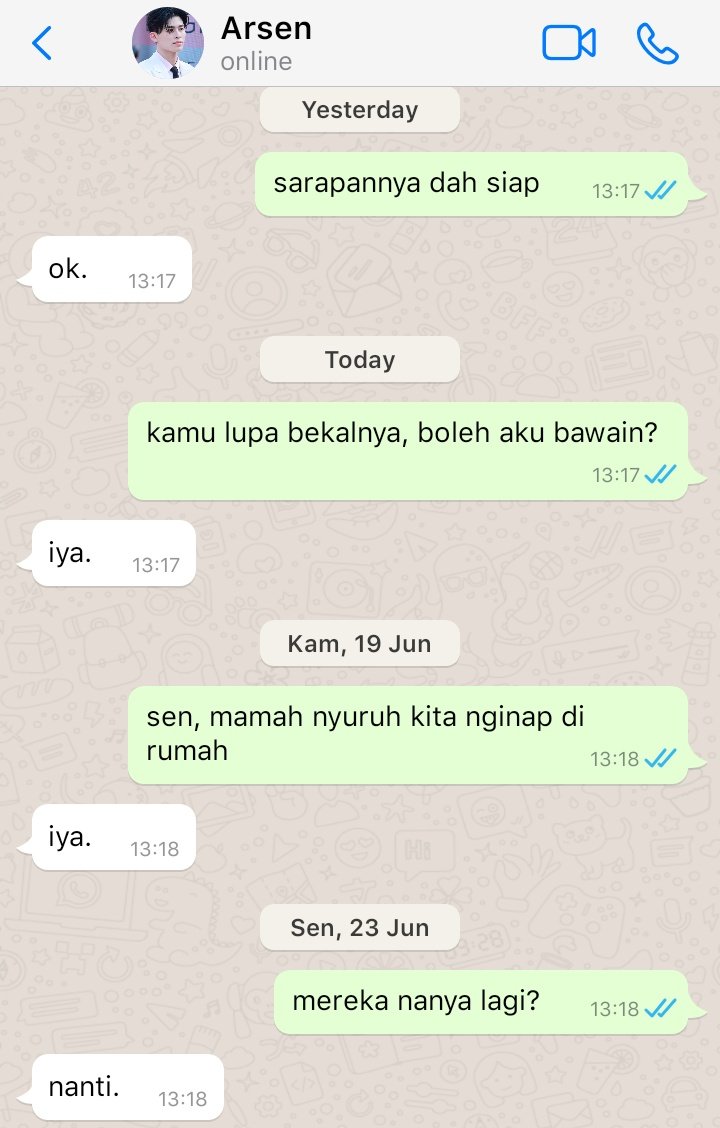 area_ggy's tweet photo. #PondPhuwin few tweets au.

— Married Strangers

"Arsen dan Nares, dua orang asing yang dijodohkan tanpa perkenalan, tanpa pertemuan." https://t.co/A1WMOlvlyu