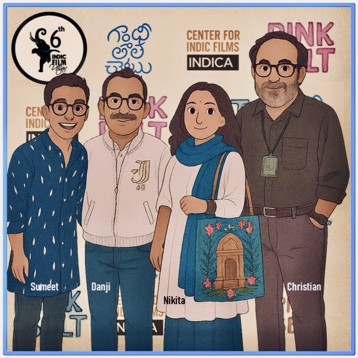 A Ghibli-inspired fun visual, reimagined from the 5th Indic Film Utsav last year. Now that we have your attention, watch this space for some BIG announcements SOON about the upcoming 6th edition of Indic Film Utsav. #TeamIndicFilmUtsav
#comingup #6thEdition #indicfilmutsav