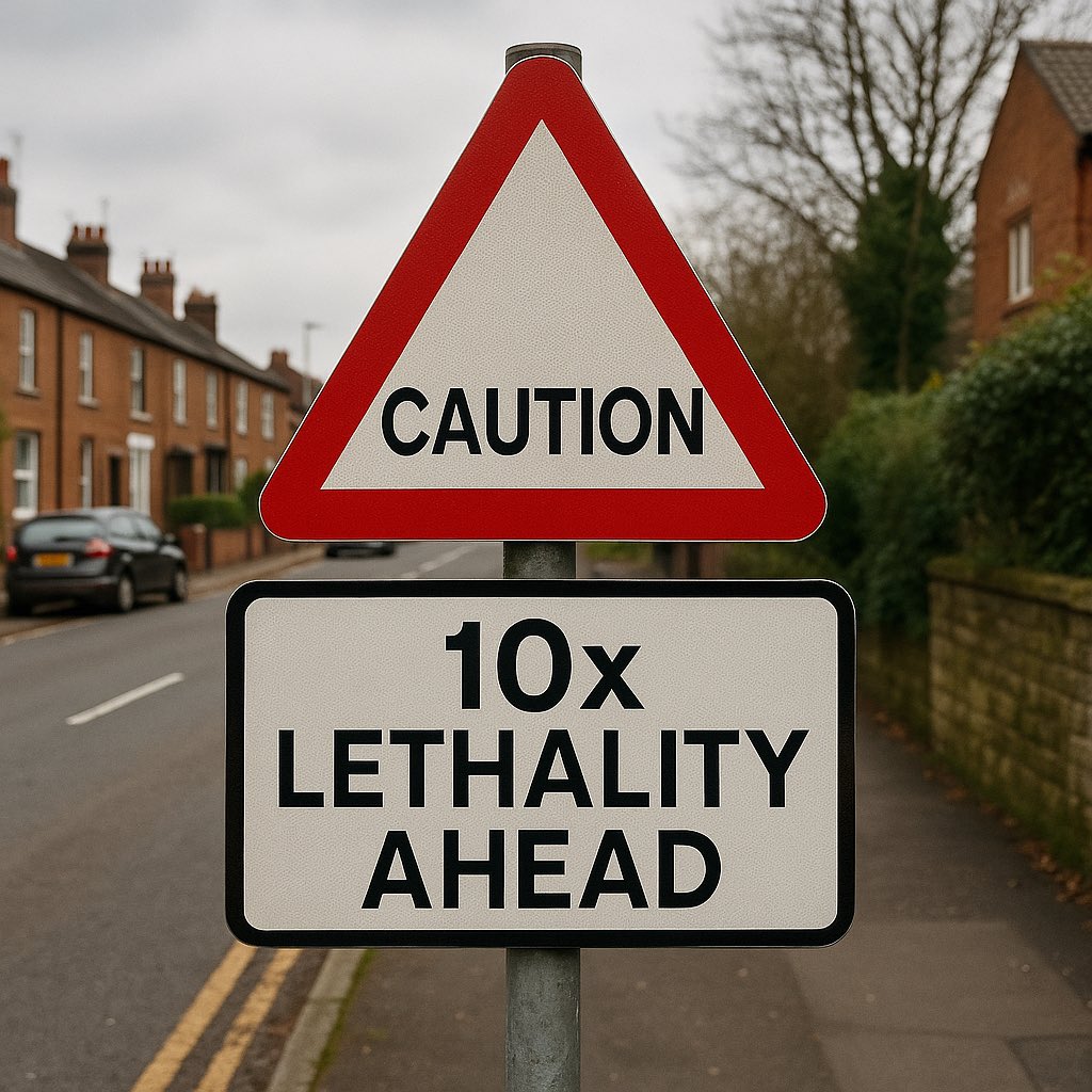 New roadsigns going up in Andover, Warminster &amp; Catterick this morning.