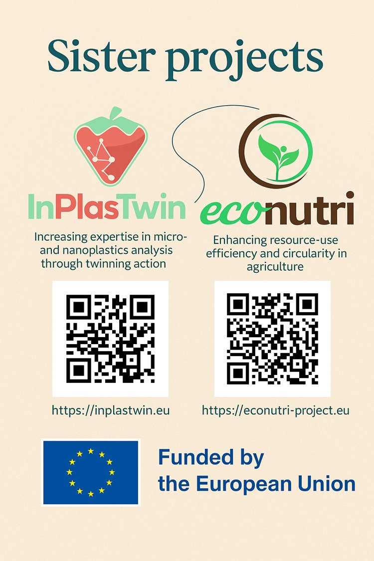 🤝 Big News: InPlasTwin &amp; Econutri Join Forces! 

🔍 Key Areas of Collaboration:
• Joint Thematic Events
• Amplified Outreach
• Soilless Cultivation Methods
• Collaborative Presentations

Stay tuned for more updates! 
#HorizonEurope #ResearchImpactEU #Microplastic