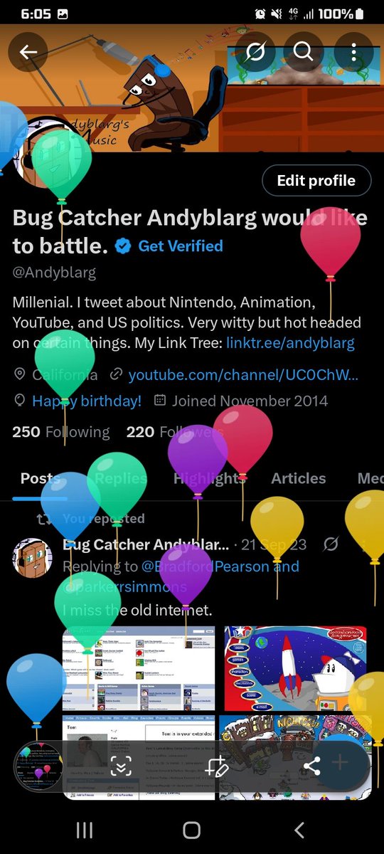 #1 Kine Fan Andyblarg tweet media