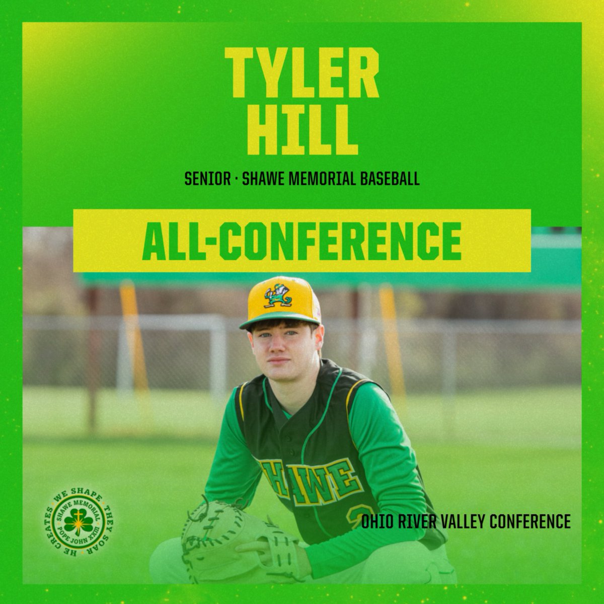 Congratulations to Shawe's Tyler Hill, who was named to the 2025-2026 ORVC All-Conference Team!
Tyler had a great season and an excellent career for the Shawe baseball Hilltoppers! He will be honored Wednesday at the ORVC Spring Sports banquet. Congratulations Tyler! #GoToppers