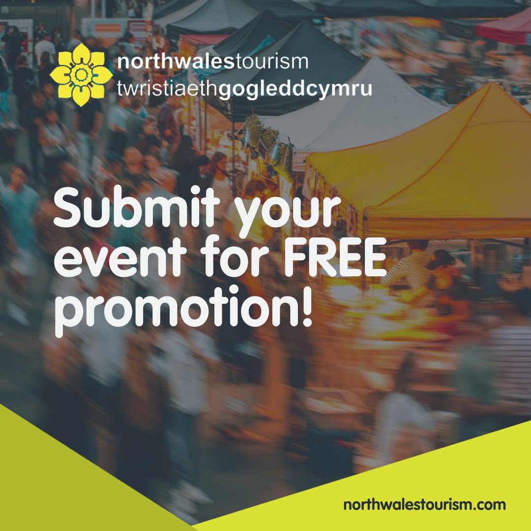 Have you submitted your June events onto our website yet?

👉 gonorthwales.co.uk/whats-on/submi…

#NorthWalesTourism #UpdateYourListing #SupportLocalTourism #TourismBusiness #JoinUs