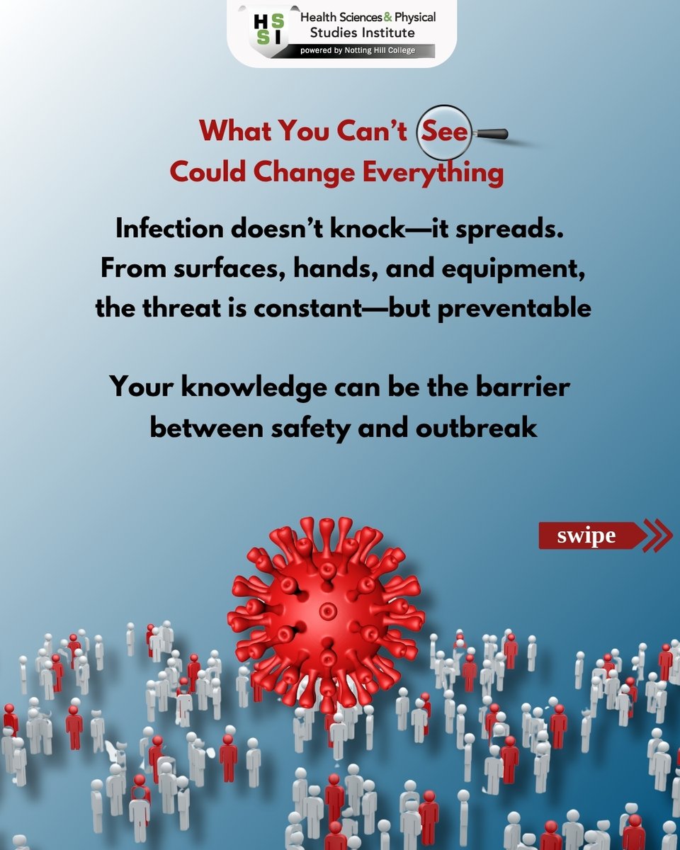 HSSIUK's tweet photo. 🏥 Safer hospitals start with skilled professionals.
The Advanced Diploma in Infection Control gives you tools to prevent outbreaks, lead with confidence &amp; stay ahead.
🌐 Learn more: https://t.co/SYbgPwYeM7
#InfectionControl #HealthcareLeadership #HSSI https://t.co/VTZjPMoFKk