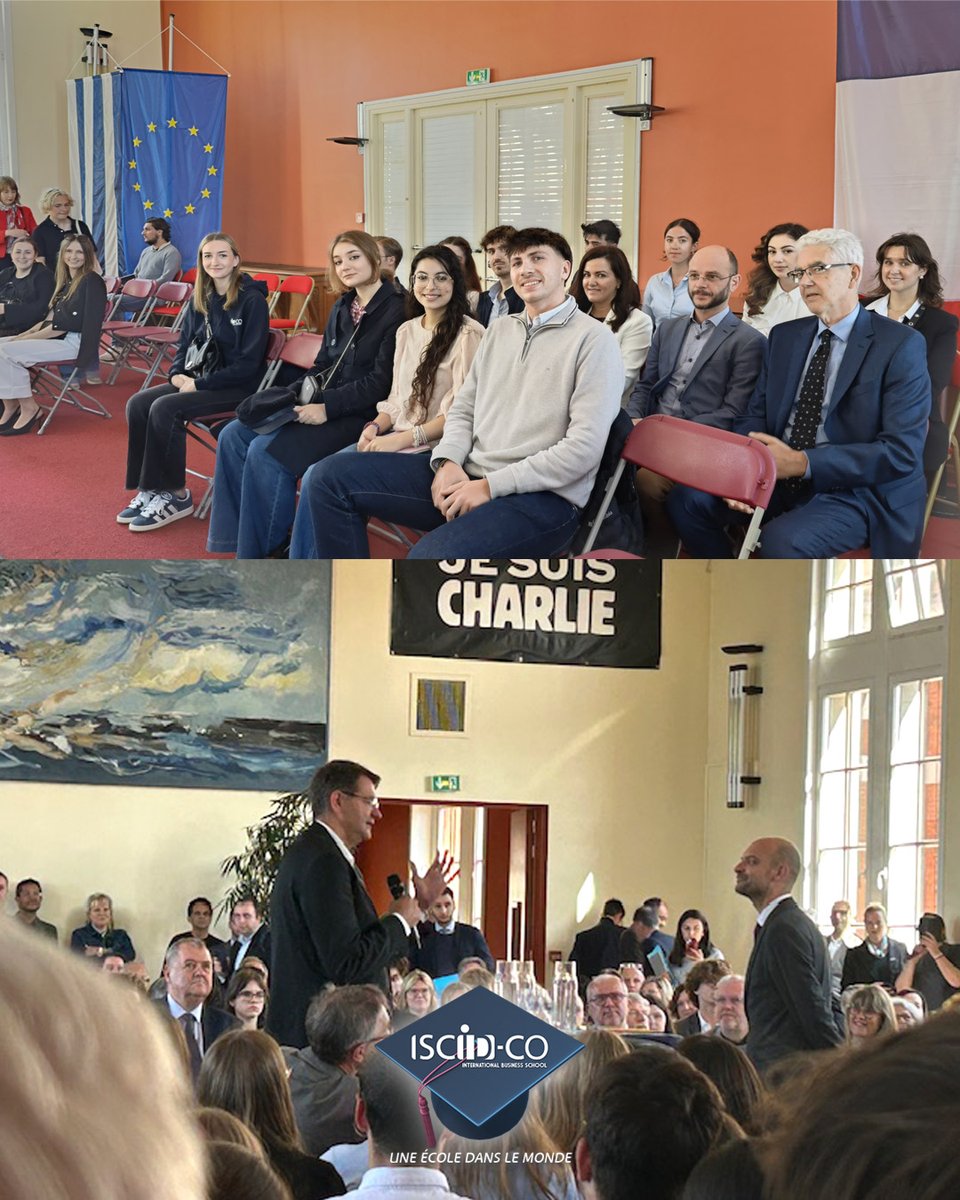 Des étudiants de l'ISCID-CO ont eu le privilège de participer hier au débat public de <a href="/jnbarrot/">Jean-Noël Barrot</a> organisé à l'Hôtel de Ville de <a href="/Dunkerque/">Ville de Dunkerque</a>.
Nous remercions M. BARROT pour sa disponibilité et Patrice VERGRIETE, Maire de DUNKERQUE et Président de la CUD, pour les y avoir convié.