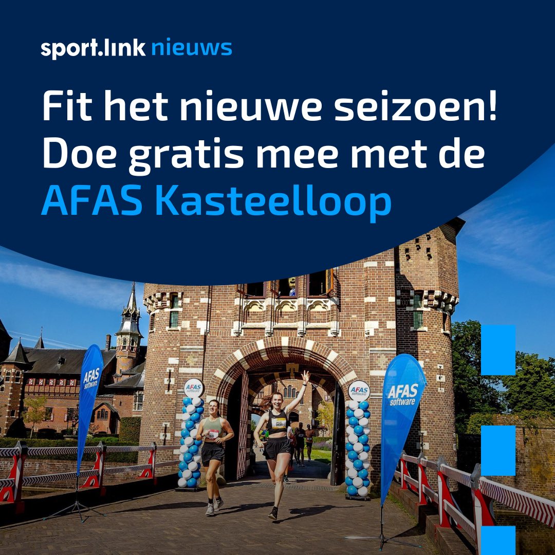 Doe mee aan de AFAS Kasteelloop op zondag 22 juni in Haarzuilens! 🏃‍♂️🏰 Dankzij onze samenwerking met AFAS geven we per club 10 gratis kaarten weg voor de 5, 10 of 21 km. 💪 Vraag de kortingscode aan via DM en meld je gratis aan. 📝
kasteelloopdehaar.nl
#AFAS #hardlopen #fit
