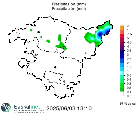 🟡💧#Orain #Ahora #euria

📌Eskas: 5.2 mm 10 minutuan