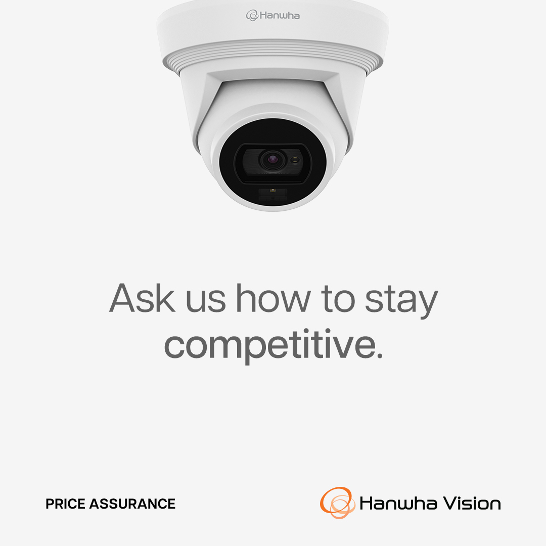 Tariffs Rising? Not Your Prices. While others raise rates in response to tariff changes, Hanwha Vision is holding steady. 
Learn more: bit.ly/4kH9m0k 

#StrategicPartnership #MarginProtection #PriceStability