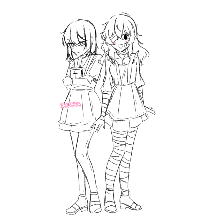 ♀️fyozai doodle for an au