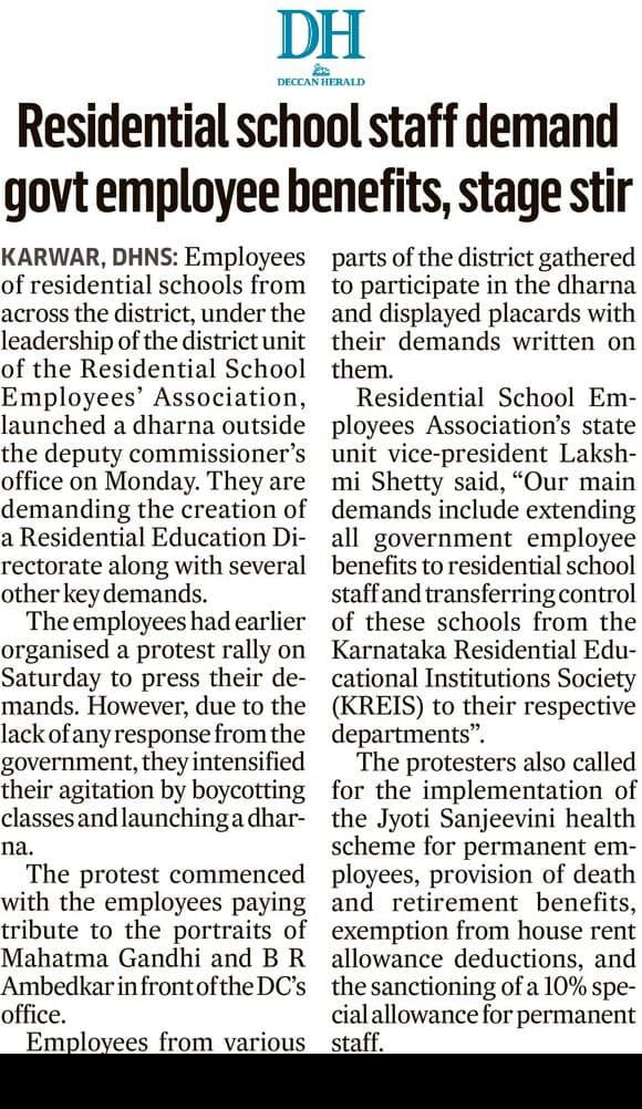 Laxmi Shetty (@laxmi_shetty19) on Twitter photo Constitutional Satyagraha Day 8!!!
#WeWantDirectorate
#Karnataka_kreis_schools
#SocialWelfare_Karnataka
<a href="/SWDGoK/">ಸಮಾಜ ಕಲ್ಯಾಣ ಇಲಾಖೆ</a> <a href="/CMahadevappa/">Dr H C Mahadevappa(Buddha Basava Ambedkar Parivar)</a> @Shalinirajnish <a href="/Captain_Mani72/">Manivannan P 🇮🇳</a>
<a href="/DrVaishnavi14/">Dr. Vaishnavi</a> <a href="/siddaramaiah/">Siddaramaiah</a>
<a href="/CMofKarnataka/">CM of Karnataka</a> <a href="/DKShivakumar/">DK Shivakumar</a>
<a href="/kreisemahithi/">KREIS</a>
<a href="/ed_kreis/">KREIS</a> Constitutional Satyagraha Day 8!!!
#WeWantDirectorate
#Karnataka_kreis_schools
#SocialWelfare_Karnataka
<a href="/SWDGoK/">ಸಮಾಜ ಕಲ್ಯಾಣ ಇಲಾಖೆ</a> <a href="/CMahadevappa/">Dr H C Mahadevappa(Buddha Basava Ambedkar Parivar)</a> @Shalinirajnish <a href="/Captain_Mani72/">Manivannan P 🇮🇳</a>
<a href="/DrVaishnavi14/">Dr. Vaishnavi</a> <a href="/siddaramaiah/">Siddaramaiah</a>
<a href="/CMofKarnataka/">CM of Karnataka</a> <a href="/DKShivakumar/">DK Shivakumar</a>
<a href="/kreisemahithi/">KREIS</a>
<a href="/ed_kreis/">KREIS</a>