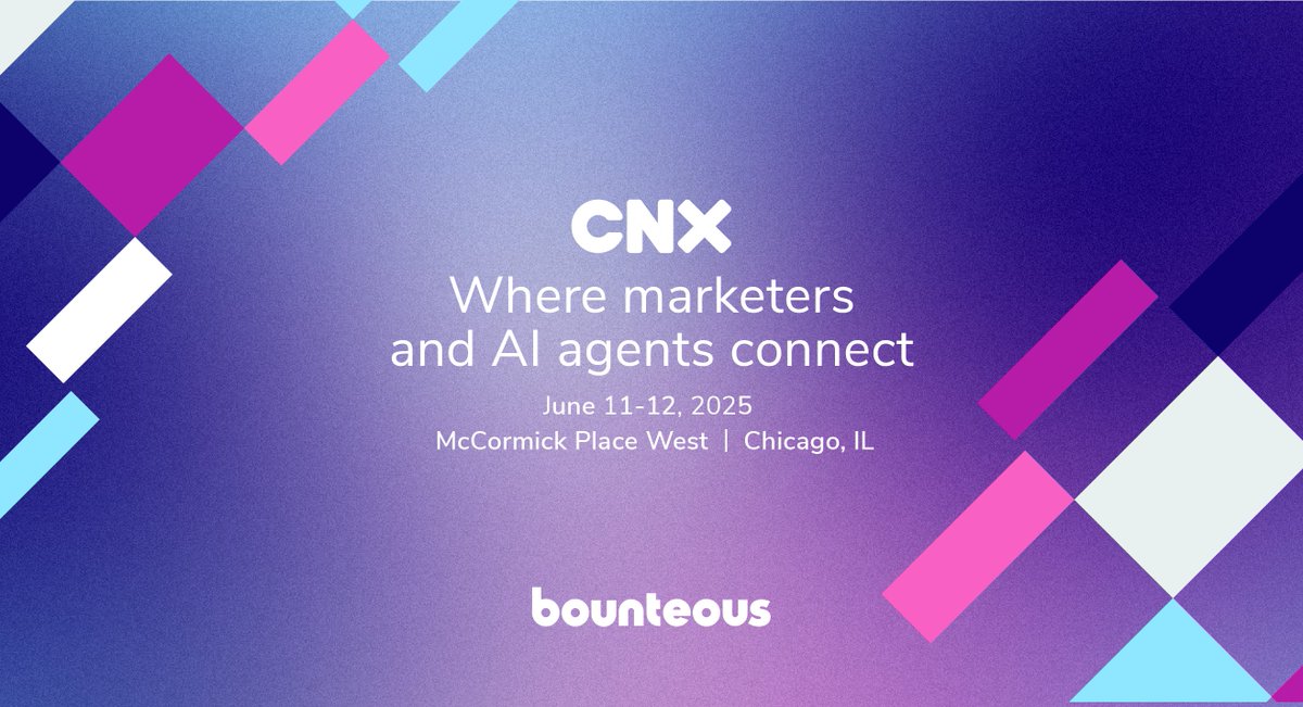 Heading to the Windy City for Salesforce Connections? Bounteous is a proud supporting sponsor of this year event. Our team of experts will be onsite, ready to connect and discuss how we leverage Salesforce to help leading companies grow! bnteo.us/43qtSg6
#CNX25 #Salesforce