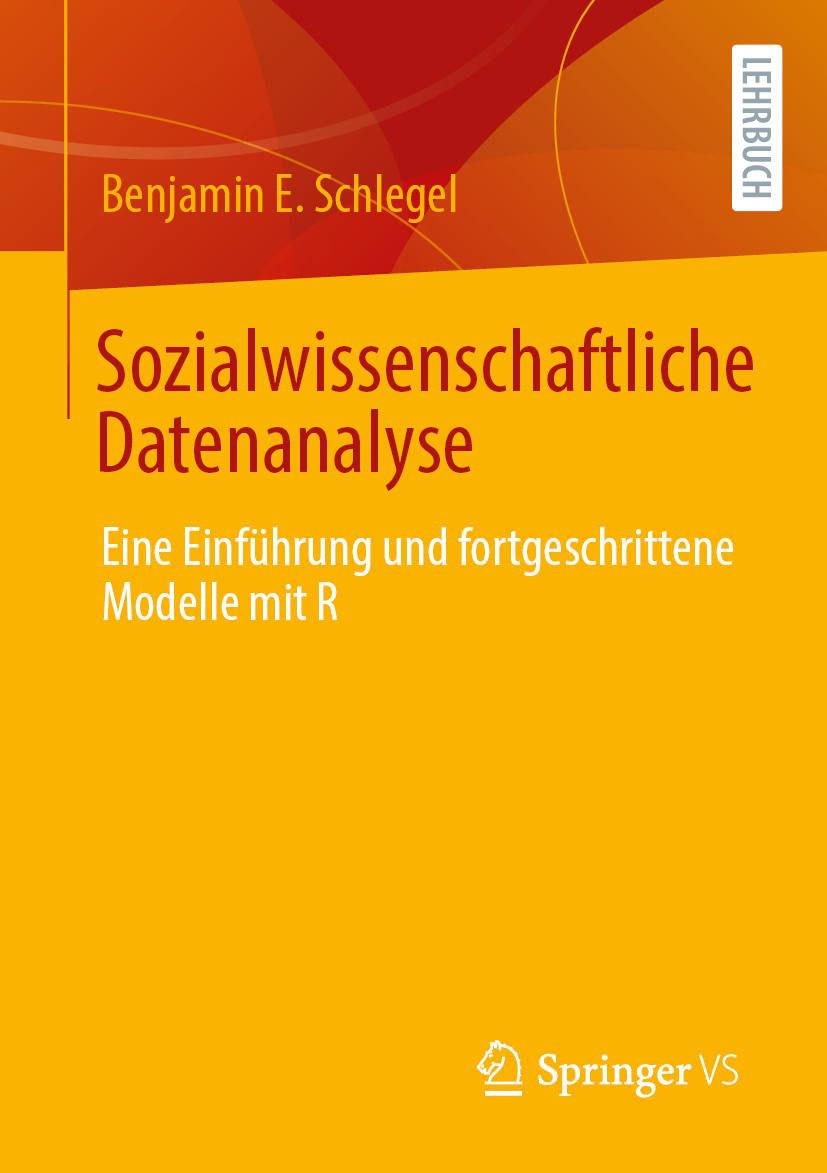 Springer VS (@springer_vs) on Twitter photo Neues #Lehrbuch! #Sozialwissenschaftliche #Datenanalyse, von <a href="/benjaminschlege/">Benjamin E. Schlegel</a>. #Erklärt statistische #Formeln statt sie zu beweisen! Verwendet das frei verfügbare #Statistikprogramm #R für #Analysen und das Verständnis von Konzepten. link.springer.com/book/10.1007/9… Neues #Lehrbuch! #Sozialwissenschaftliche #Datenanalyse, von <a href="/benjaminschlege/">Benjamin E. Schlegel</a>. #Erklärt statistische #Formeln statt sie zu beweisen! Verwendet das frei verfügbare #Statistikprogramm #R für #Analysen und das Verständnis von Konzepten. link.springer.com/book/10.1007/9…