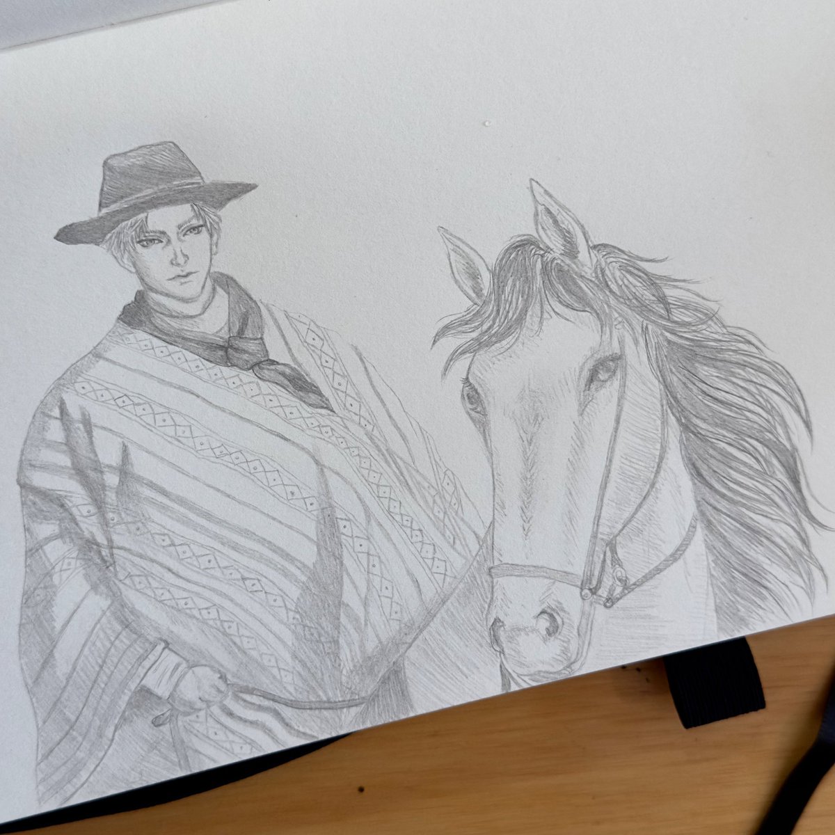 myluspace's tweet image. Sylus as Sylus “Quincho”, an argentine gaucho from the old Buenos Aires, riding his horse Mefisto.
#Sylus #LoveandDeepspace