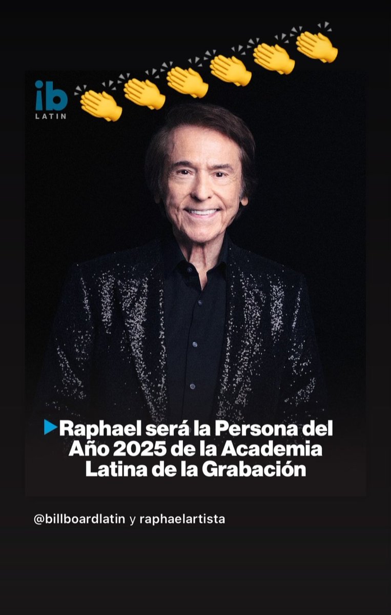 ENHORABUENA RAPHAEL!!!!