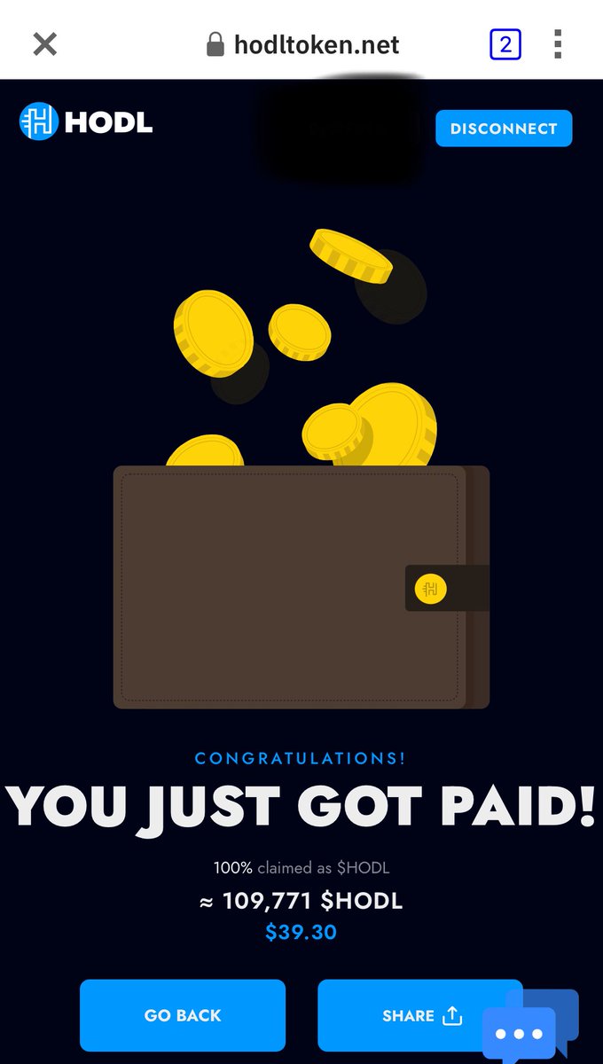 ManU_Tigers's tweet photo. Today’s free $BNB reward claim as passive income for just holding $HODL #HODL #Hodltoken #HODLREWARDS #CRYPTOBNB #PASSIVEINCOME #FREEMONEY #BSC #BNB  $BNB #BSCgem #BSCgems #Memecoin #Memecoins https://t.co/jM1jTLQI16