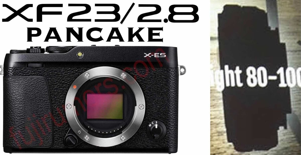 BREAKING: Fujifilm XF 23mm F2.8 Pancake Lens Coming June 12
fujirumors.com/breaking-fujif…