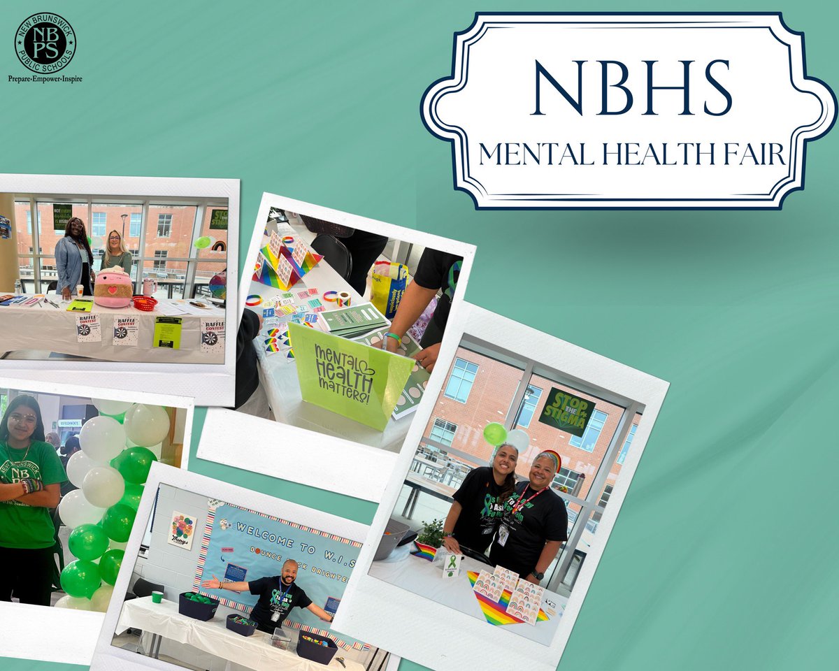 Thank you to all the community partners that came to @NBHS to provide our students with resources!