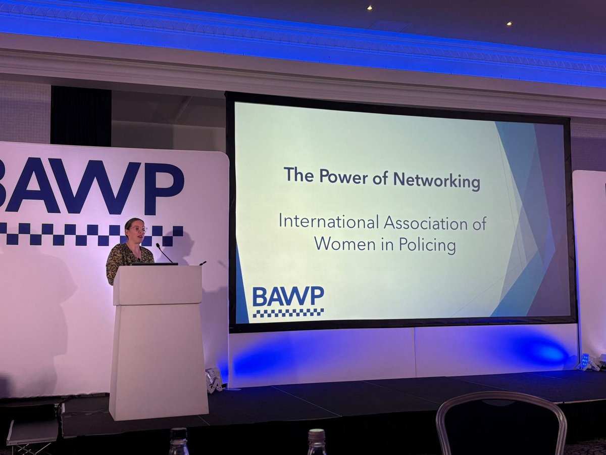 Welcome to the stage DS Keri Alldritt speaking about networking both nationally and internationally about police family work.

The opportunity in Chicago last year was amazing and provided such rich learning and networking

<a href="/_the_blue_line_/">DS_Keri</a> 

#bawp #bawpawards #bawpawards2025