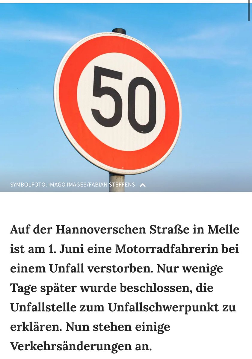 Für sicheren Straßenverkehr muss leider weiterhin gestorben werden…