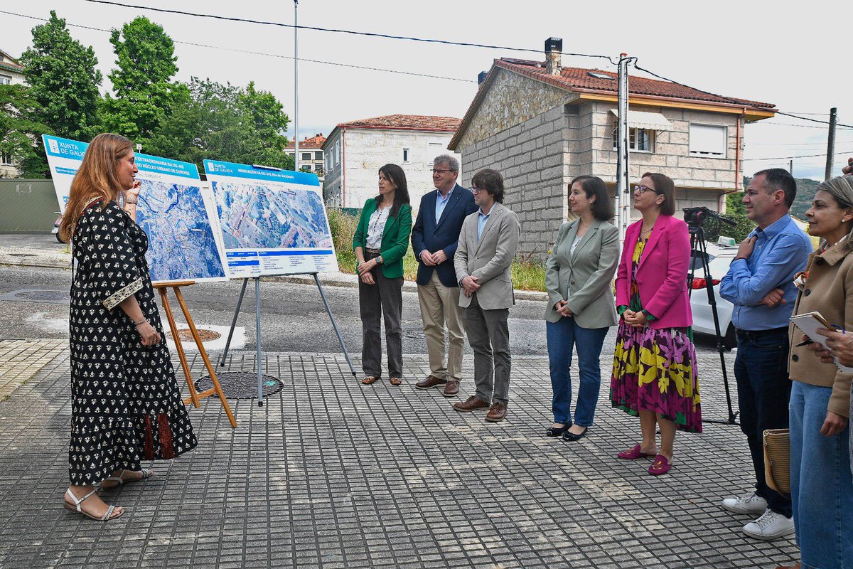 A Xunta de Galicia reafirma o seu compromiso con Ourense e coas súas infraestruturas licitando por 2,8M€ as obras para mellorar 13 travesías urbanas da nosa cidade. Porque o Goberno galego escoita a veciñanza e atende as súas necesidades 🏗️