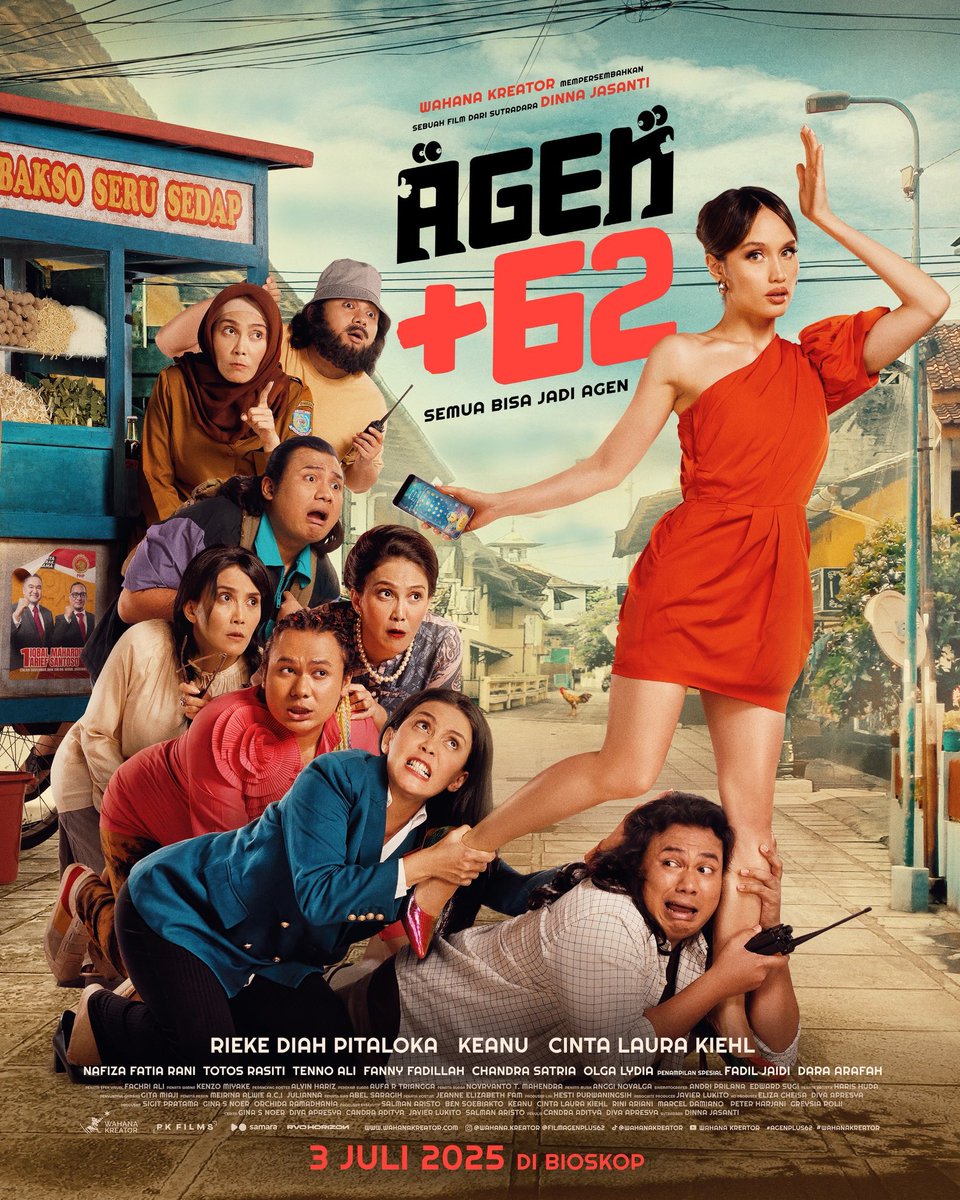 🚨AGEN +62🚨

Siap-siap ketawa ngakak bareng <a href="/riekediahp/">Rieke Diah Pitaloka</a> <a href="/keanuagl/">?!</a> dan aku! 🎬 Tayang 3 JULI 2025 di bioskop kesayangan kalian! 🍿🤪😂