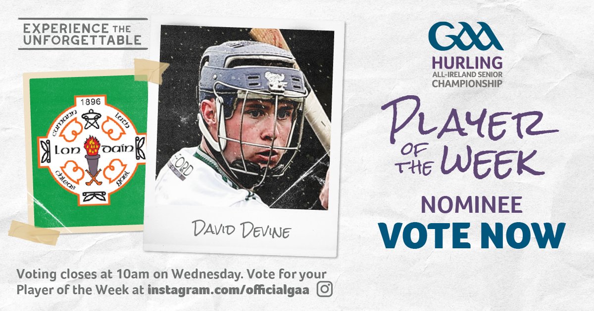 London shone in the Christy Ring Cup Final, toppling Derry with a commanding performance. Devine was the star of the show, racking up an impressive 1-12. Hurler of the Week contender? Head to our IG stories now to have your say 💬