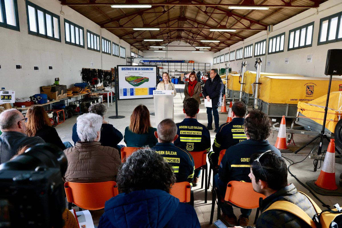 Conselleria de Presidència i Adm. Públiques (@presidenciagoib) on Twitter photo ✅️ El <a href="/goib/">Govern de les Illes Balears</a> adjudica la redacció del projecte del Districte de la Seguretat, una passa decisiva per fer realitat una infraestructura clau per a la formació i la coordinació dels serveis d’emergència i seguretat a les illes.
ℹ️ tn.caib.es/WfEJ3apo0JCy ✅️ El <a href="/goib/">Govern de les Illes Balears</a> adjudica la redacció del projecte del Districte de la Seguretat, una passa decisiva per fer realitat una infraestructura clau per a la formació i la coordinació dels serveis d’emergència i seguretat a les illes.
ℹ️ tn.caib.es/WfEJ3apo0JCy