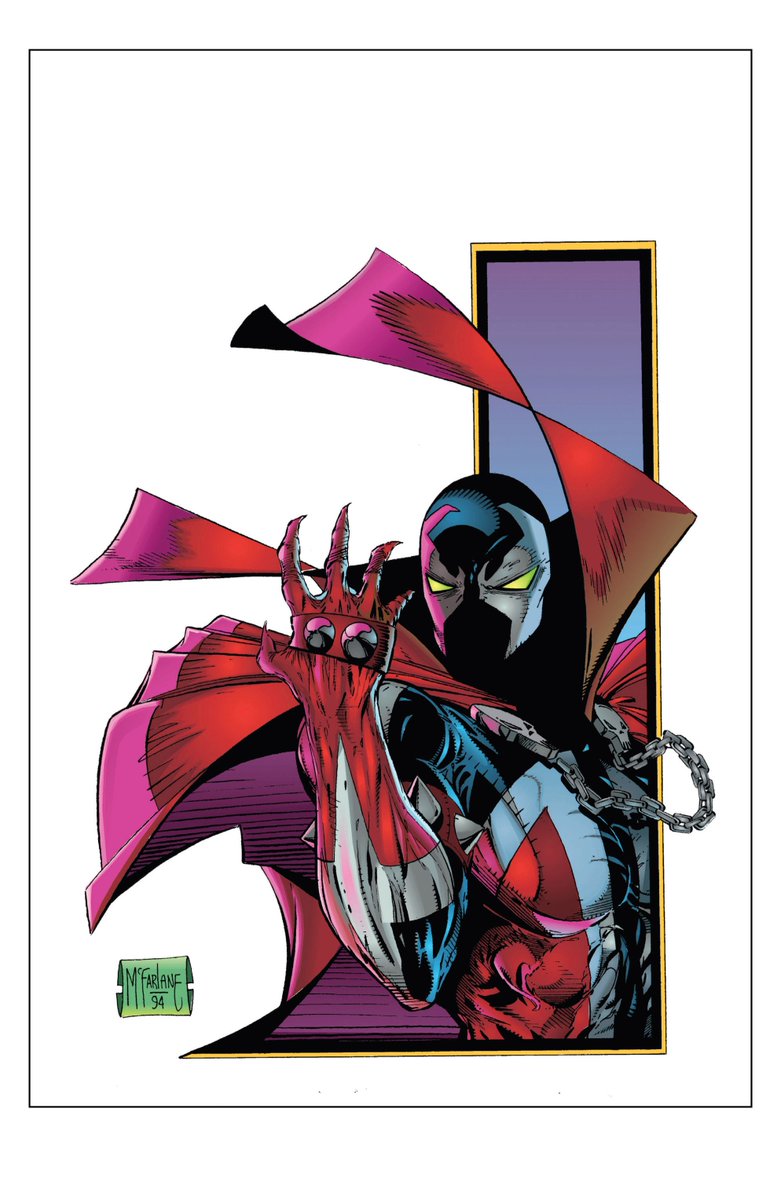 Spawn # 21 textless cover

by <a href="/Todd_McFarlane/">Todd McFarlane</a>